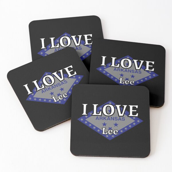 Item preview, I LOVE Lee | Arkensas County designed and sold by Gatsbird Design.