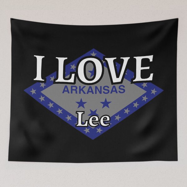 Item preview, I LOVE Lee | Arkensas County designed and sold by Gatsbird Design.