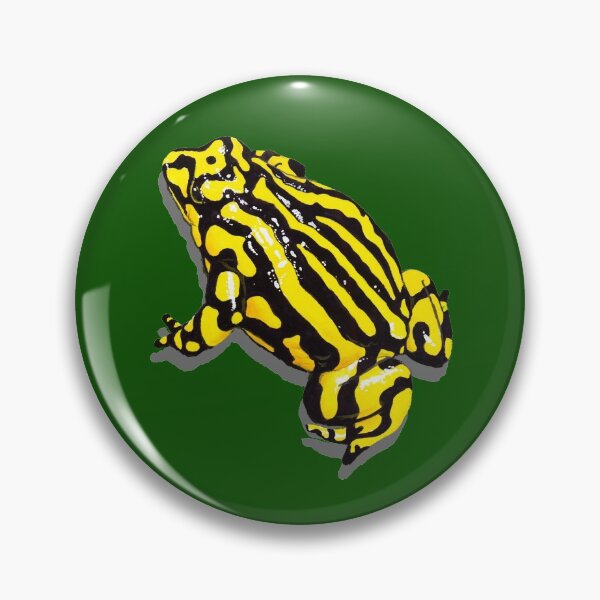 Item preview, corroboree frog designed and sold by Trish Hart.