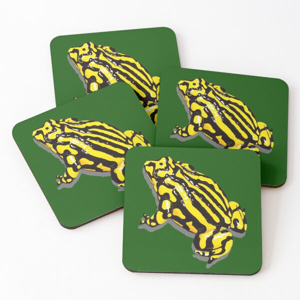 Item preview, corroboree frog designed and sold by Trish Hart.