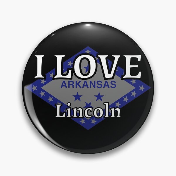 Item preview, I LOVE Lincoln | Arkensas County designed and sold by Gatsbird Design.