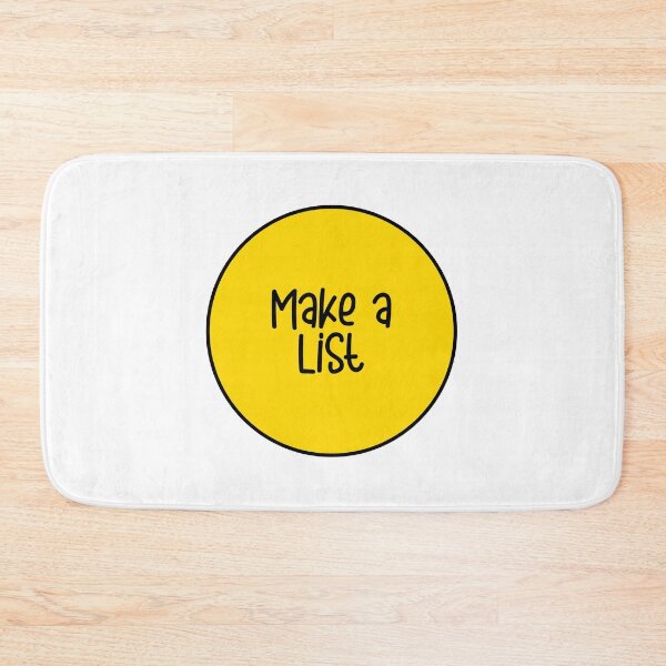 Item preview, Make a List designed and sold by mtndru.