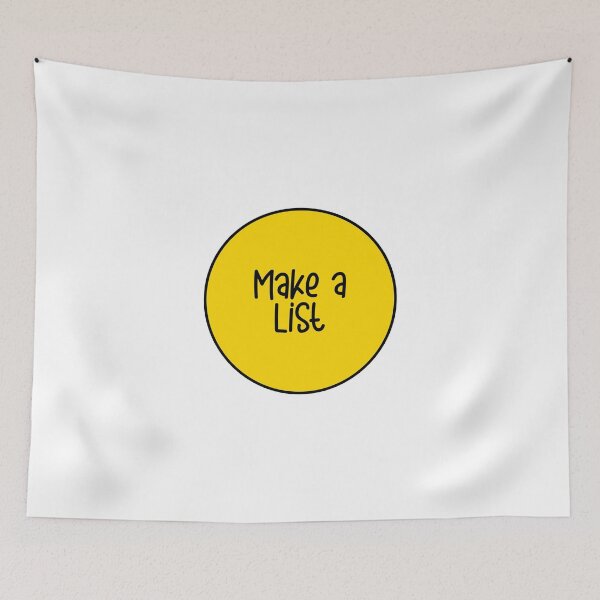 Item preview, Make a List designed and sold by mtndru.