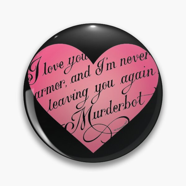 Item preview, A Murderbot Valentine designed and sold by CrownAndThistle.