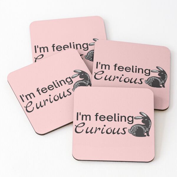 Item preview, I'm Feeling Curious Bunny Design 1 designed and sold by SweetAndSpice.