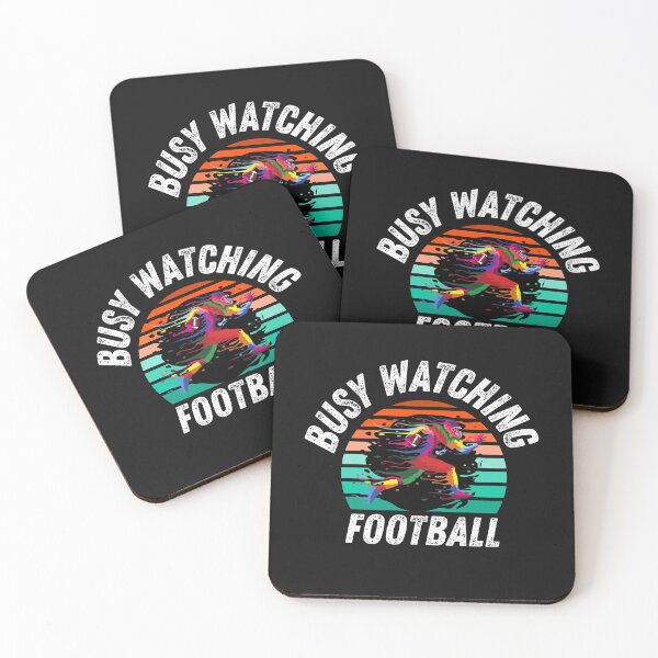 Item preview, Busy Watching Football Artistic Novelty Gift designed and sold by Marathon-Runner.