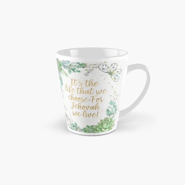 Item preview, FOR JEHOVAH WE LIVE! designed and sold by Paper Bee Gift Shop.