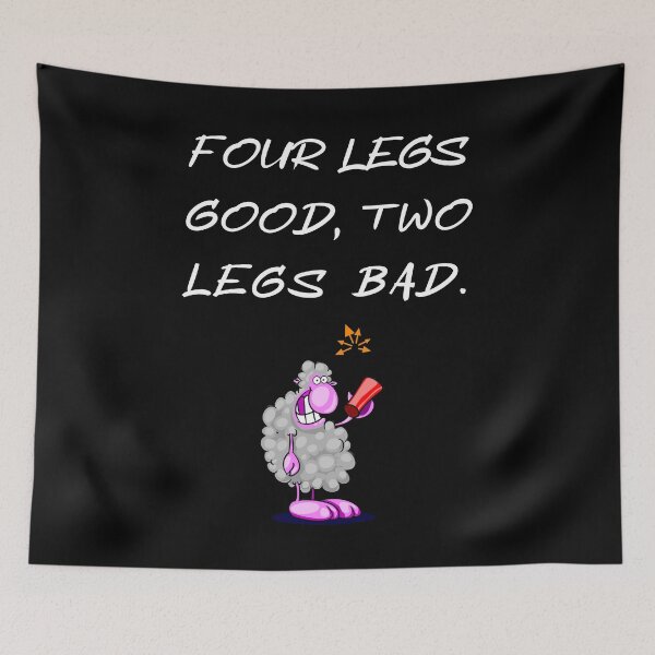 Item preview, Four legs good two legs bad designed and sold by oxoxoxo.