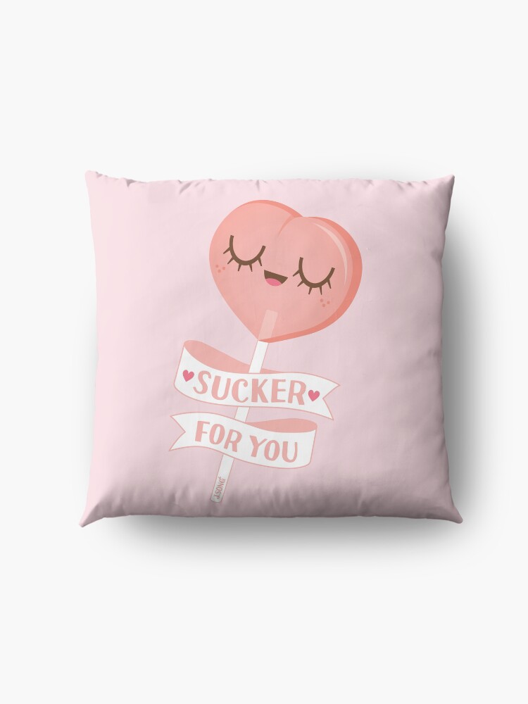 Alternate view of Just Peachy Lollipop / Sucker For You Floor Pillow
