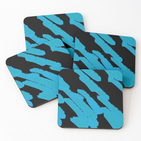 Item preview, Blue Brushstrokes Abstract  designed and sold by that5280lady.