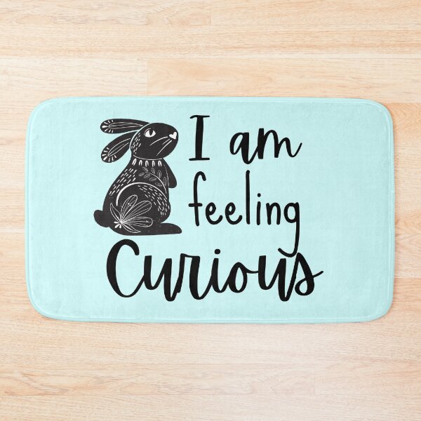 Item preview, I'm Feeling Curious Bunny Design 2 designed and sold by SweetAndSpice.