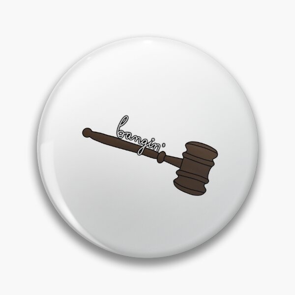 Item preview, bangin’ gavel designed and sold by Tasha Robinson.