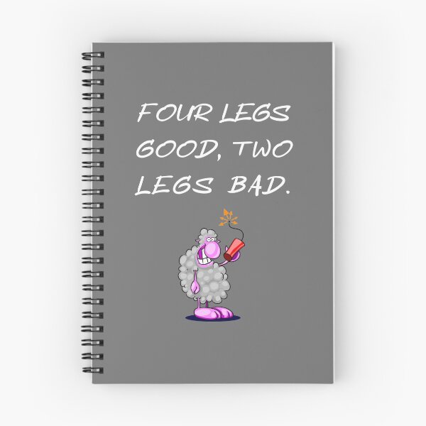 Item preview, Four legs good two legs bad gray designed and sold by oxoxoxo.