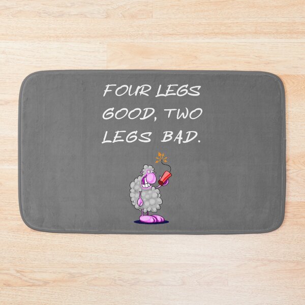 Item preview, Four legs good two legs bad gray designed and sold by oxoxoxo.