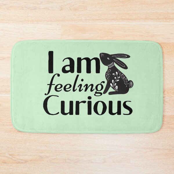 Item preview, I'm Feeling Curious Bunny Design 3 designed and sold by SweetAndSpice.