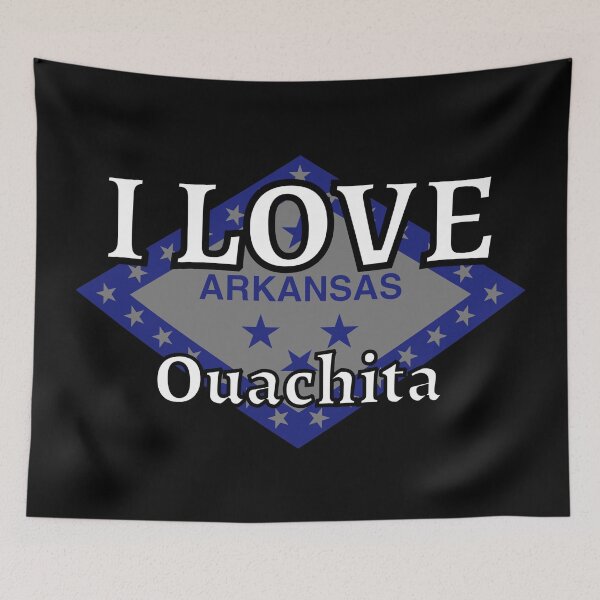 Item preview, I LOVE Ouachita | Arkensas County designed and sold by Gatsbird Design.