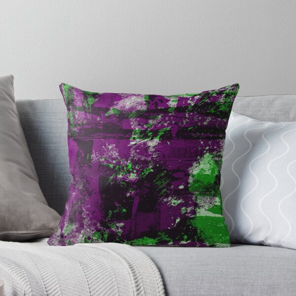 Item preview, Estudio abstracto en verde y morado designed and sold by Printpix.