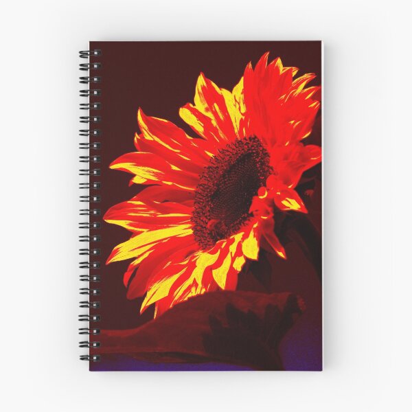 Item preview, Burning Sunflower, Red. designed and sold by prestongeorge.