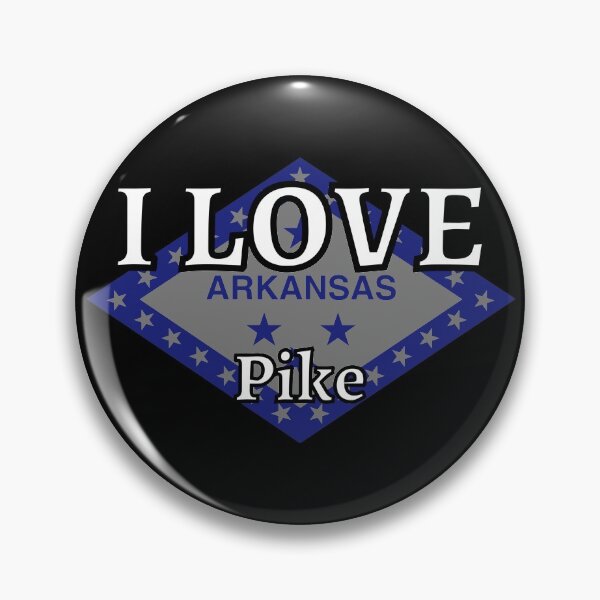 Item preview, I LOVE Pike | Arkensas County designed and sold by Gatsbird Design.