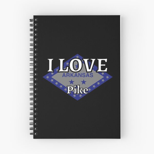 Item preview, I LOVE Pike | Arkensas County designed and sold by Gatsbird Design.