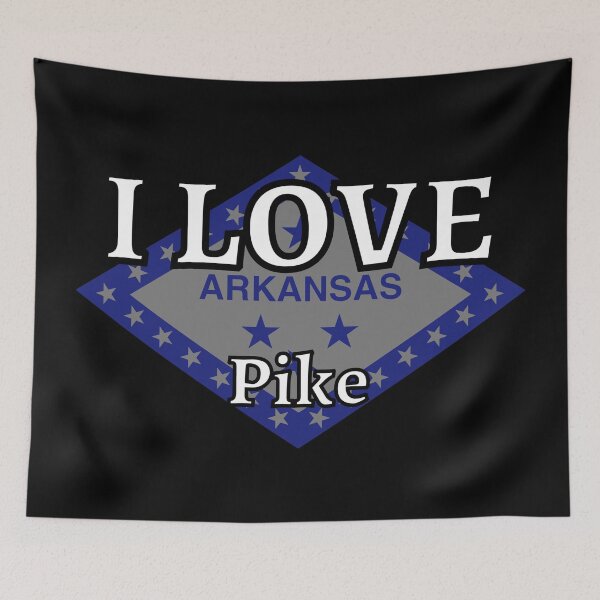 Item preview, I LOVE Pike | Arkensas County designed and sold by Gatsbird Design.