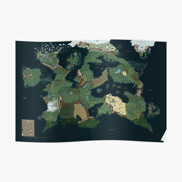 Vathis Map Poster