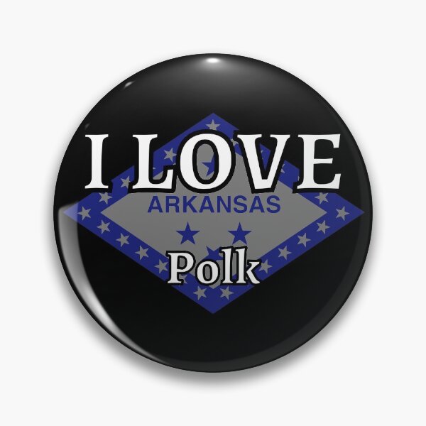 Item preview, I LOVE Polk | Arkensas County designed and sold by Gatsbird Design.