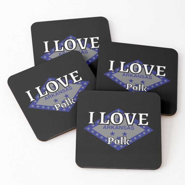 Item preview, I LOVE Polk | Arkensas County designed and sold by Gatsbird Design.