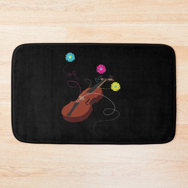 Item preview, Electric Violin with Flowers designed and sold by blb1014.