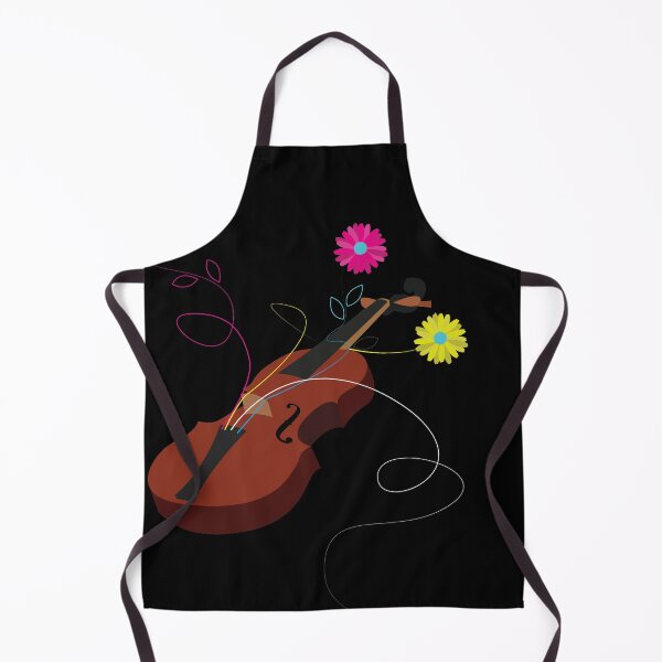 Item preview, Electric Violin with Flowers designed and sold by blb1014.