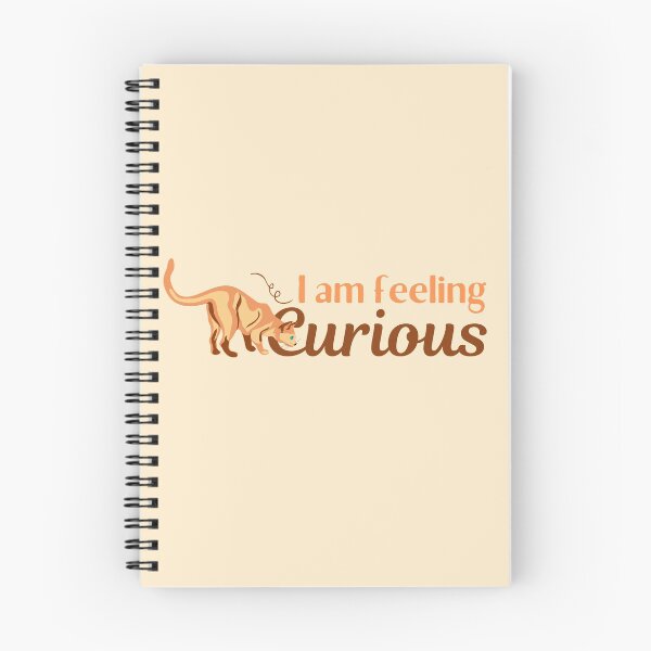 Item preview, I'm Feeling Curious Cat Design  designed and sold by SweetAndSpice.