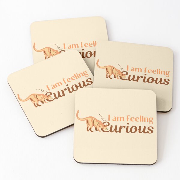 Item preview, I'm Feeling Curious Cat Design  designed and sold by SweetAndSpice.