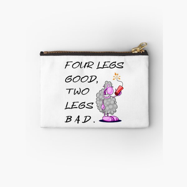 Item preview, Four legs good two legs bad tnt white designed and sold by oxoxoxo.