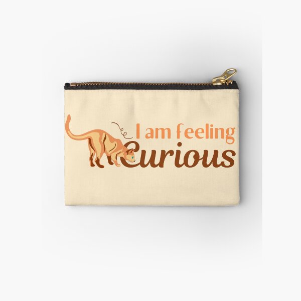 Item preview, I'm Feeling Curious Cat Design  designed and sold by SweetAndSpice.