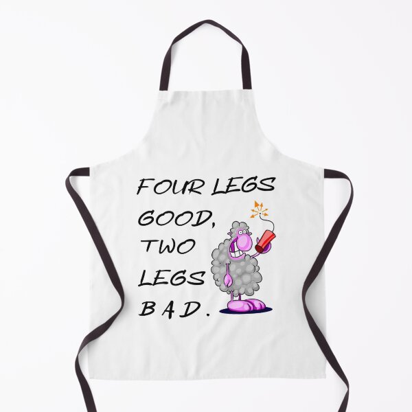 Item preview, Four legs good two legs bad tnt white designed and sold by oxoxoxo.