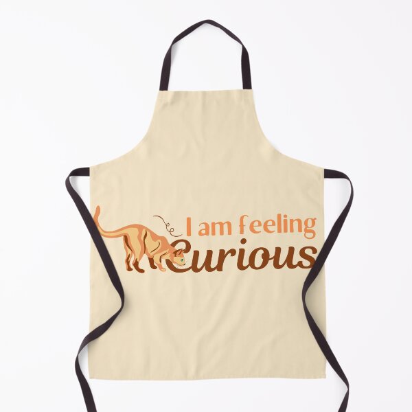 Item preview, I'm Feeling Curious Cat Design designed and sold by SweetAndSpice.