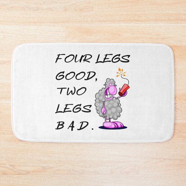 Item preview, Four legs good two legs bad tnt white designed and sold by oxoxoxo.