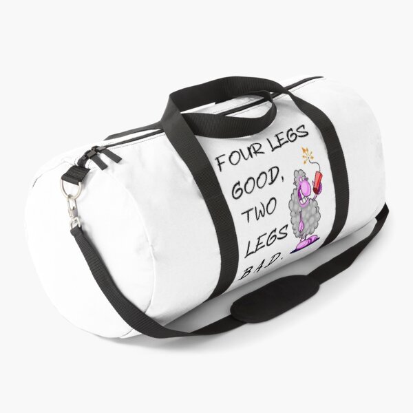 Item preview, Four legs good two legs bad tnt white designed and sold by oxoxoxo.