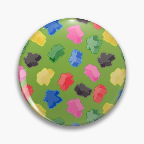 Item preview, Meeples but it’s a looping pattern designed and sold by Freckles Fernicola.