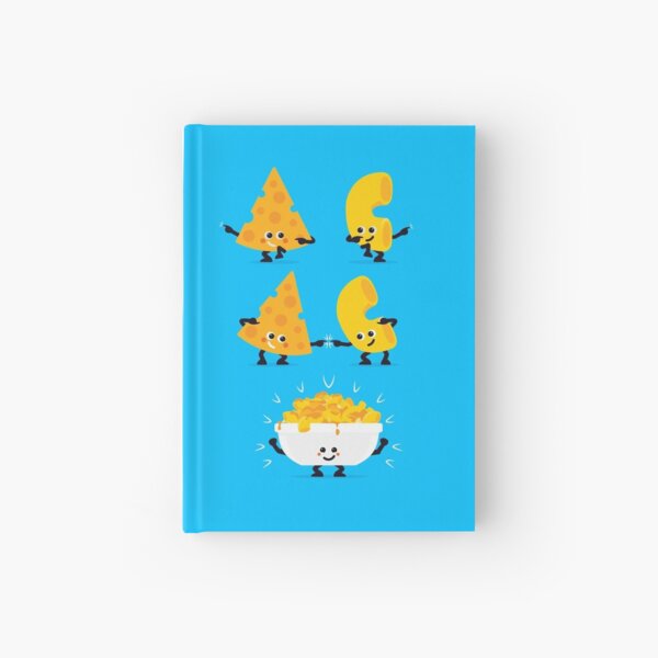 Fusion de personajes - Mac N Cheese Cuaderno de tapa dura