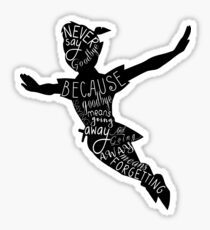 Never Say Goodbye Sticker