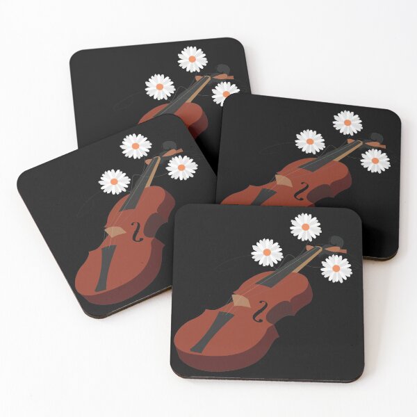 Item preview, Electric Violin with Flowers designed and sold by blb1014.
