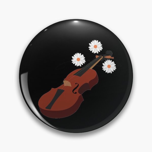 Item preview, Electric Violin with Flowers designed and sold by blb1014.