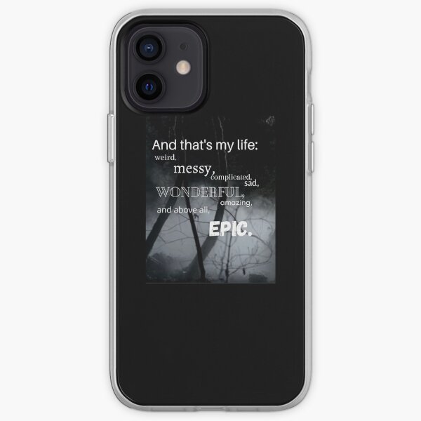 Cita épica de Elena Gilbert Funda blanda para iPhone