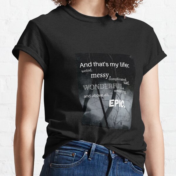 Cita épica de Elena Gilbert Camiseta clásica