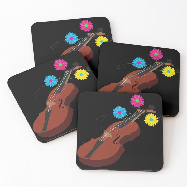 Item preview, Copy of Electric Violin with Flowers designed and sold by blb1014.