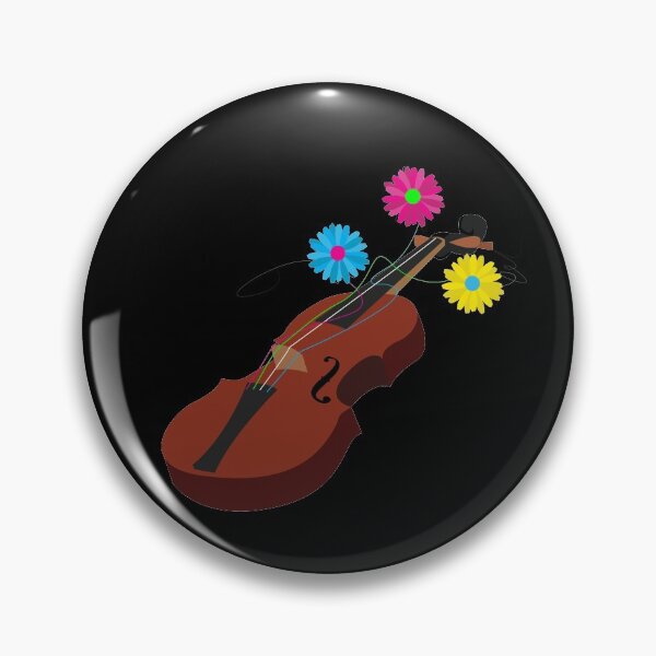 Item preview, Copy of Electric Violin with Flowers designed and sold by blb1014.
