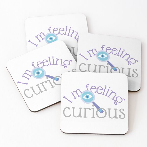 Item preview, I'm Feeling Curious Magnifying Glass Design  designed and sold by SweetAndSpice.