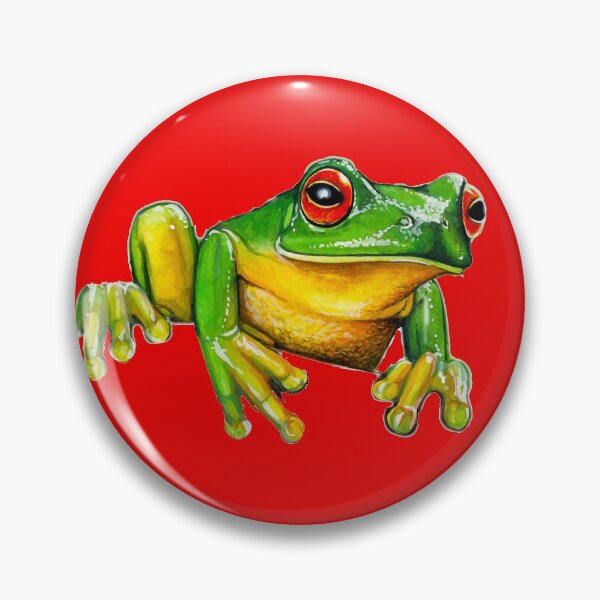 Item preview, red-eyed tree frog, australian designed and sold by Trish Hart.