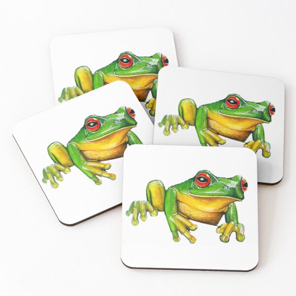 Item preview, red-eyed tree frog, australian designed and sold by Trish Hart.
